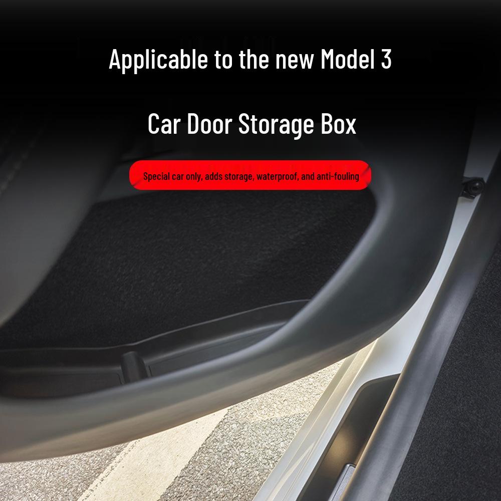 Tesla Model 3 Door Slot Storage Box for Interior Modification чорний
Tesla Model 3 Door Slot Storage Box for Interior Modification чорний