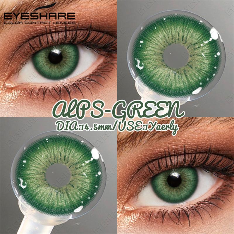 EYESHARE Natural Color Contact Lenses Gray Contacts for Eyes Blue Beautiful Pupils Yearly Brown Colorful Contact Green Lenses
EYESHARE Natural Color Contact Lenses Gray Contacts for Eyes Blue Beautiful Pupils Yearly Brown Colorful Contact Green Lenses