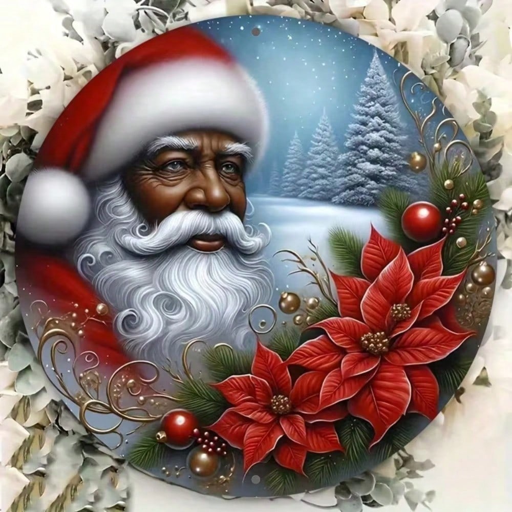 Vackrao 8 Inch Metal Santa Wreath, Round Wall Decor for Christmas Halloween, Indoor Outdoor Holiday Home Art TYA63437-20X20CM разноцветный
Vackrao 8 Inch Metal Santa Wreath, Round Wall Decor for Christmas Halloween, Indoor Outdoor Holiday Home Art TYA63437-20X20CM разноцветный