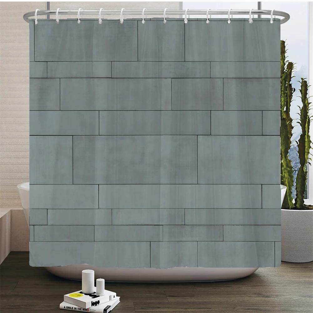 3D Grey Rock Brick Wall Printed Waterproof Shower Curtain Modern Abstract Marble Art Decorative Fabric Bath Curtain Wall Cloth W60H190(CM)-1 Pcs
3D Grey Rock Brick Wall Printed Waterproof Shower Curtain Modern Abstract Marble Art Decorative Fabric Bath Curtain Wall Cloth W60H190(CM)-1 Pcs