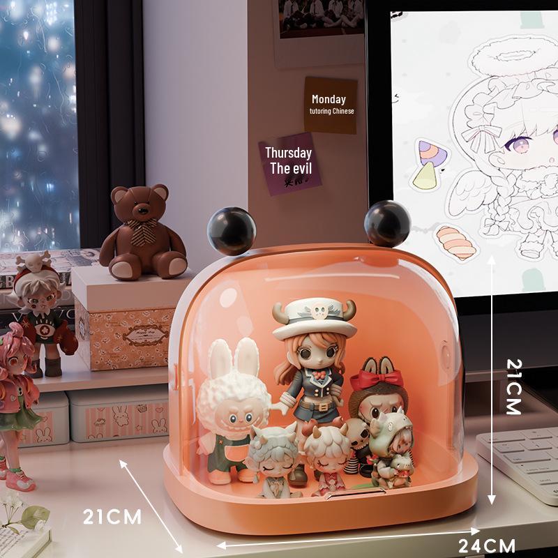 Прозрачная коробка для дисплея Лабубу: Пылезащитная подставка для хранения плюшевых кукол
Прозрачная коробка для дисплея Лабубу: Пылезащитная подставка для хранения плюшевых кукол