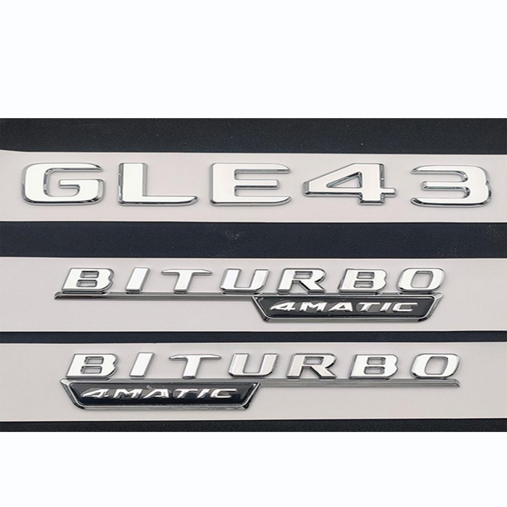 1 Set Car Trunk 3D Badge Rear Sticker Logo For Mercedes Benz GLE43 AMG W167 W166 GLE43 Biturbo 4matic Logo Automotive accessory
1 Set Car Trunk 3D Badge Rear Sticker Logo For Mercedes Benz GLE43 AMG W167 W166 GLE43 Biturbo 4matic Logo Automotive accessory
