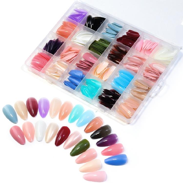 576Pcs Womens Full Cover Fake Nails Artificial Fingernails Acrylic Tip 12 Size
576Pcs Womens Full Cover Fake Nails Artificial Fingernails Acrylic Tip 12 Size