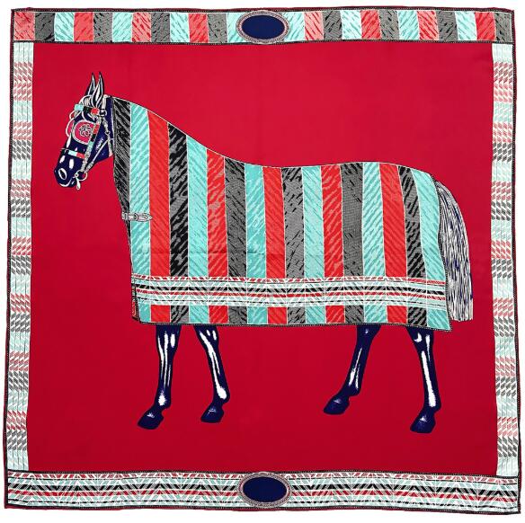 90CM Manual Hand Rolled Twill Silk Scarf Women Warhorse Design Square Scarves Echarpes Foulards Femme Wrap Bandana Hijab 90x90cm
90CM Manual Hand Rolled Twill Silk Scarf Women Warhorse Design Square Scarves Echarpes Foulards Femme Wrap Bandana Hijab 90x90cm