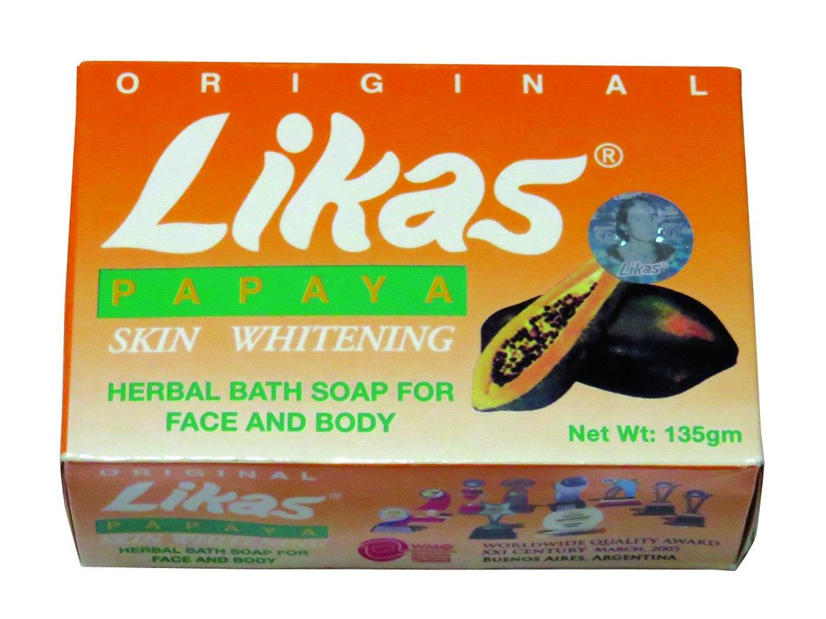 Likas PAPAYA SKIN WHITENING HERBAL SOAP 135g x 3pcs Likas Papaya Skin Whitening Herbal Soap 135g x 3pcs
Likas PAPAYA SKIN WHITENING HERBAL SOAP 135g x 3pcs Likas Papaya Skin Whitening Herbal Soap 135g x 3pcs
