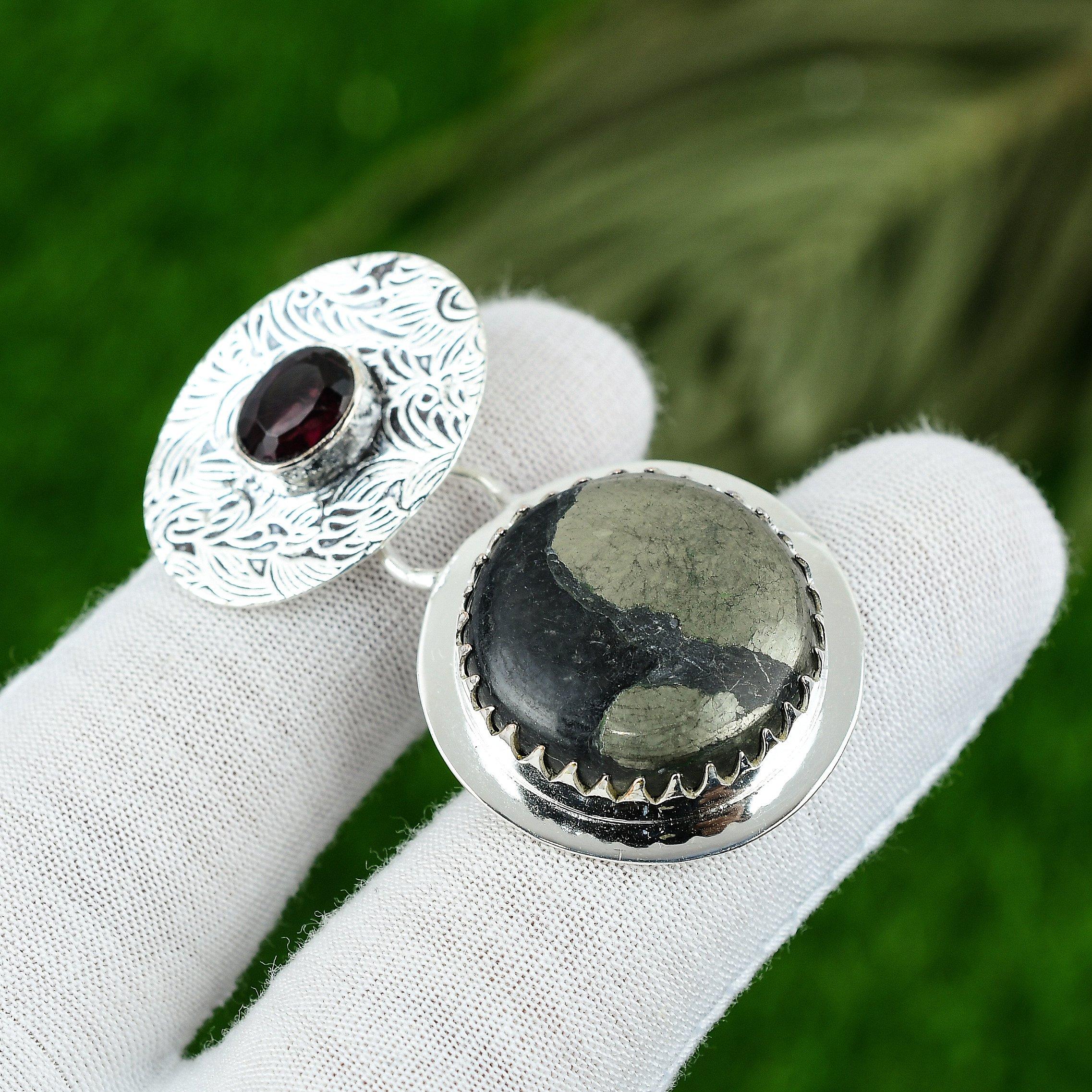 Натуральный кулон с пиритом, ручная работа, индийские украшения из стерлингового серебра 925 пробы
Натуральный кулон с пиритом, ручная работа, индийские украшения из стерлингового серебра 925 пробы