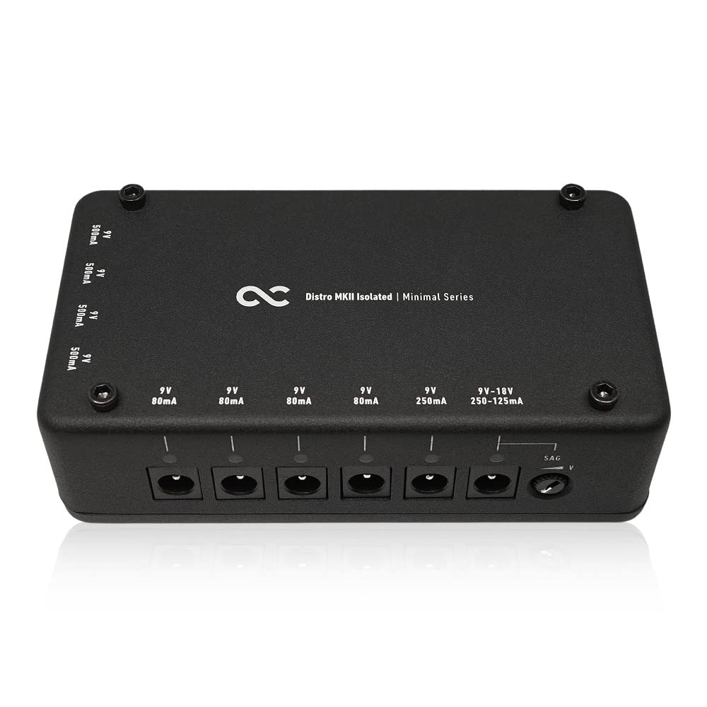 One Control Minimal Series Distro MKII Independent Power Supply Isolated/Completely
One Control Minimal Series Distro MKII Independent Power Supply Isolated/Completely
