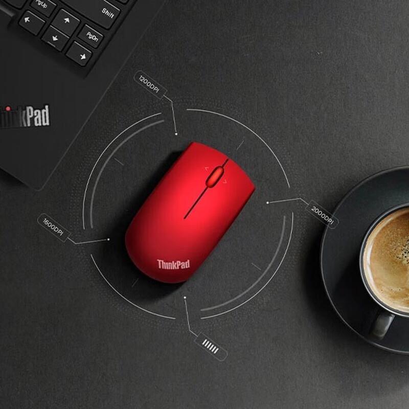 Lenovo Little Red Dot Dual-Mode Wireless Bluetooth Mouse
Lenovo Little Red Dot Dual-Mode Wireless Bluetooth Mouse