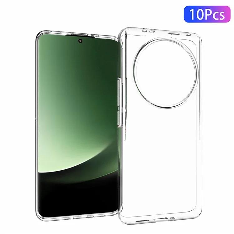10 шт./упак. для Xiaomi 13 ультра прозрачный чехол для телефона внутренняя мягкая задняя крышка из ТПУ без водяных знаков