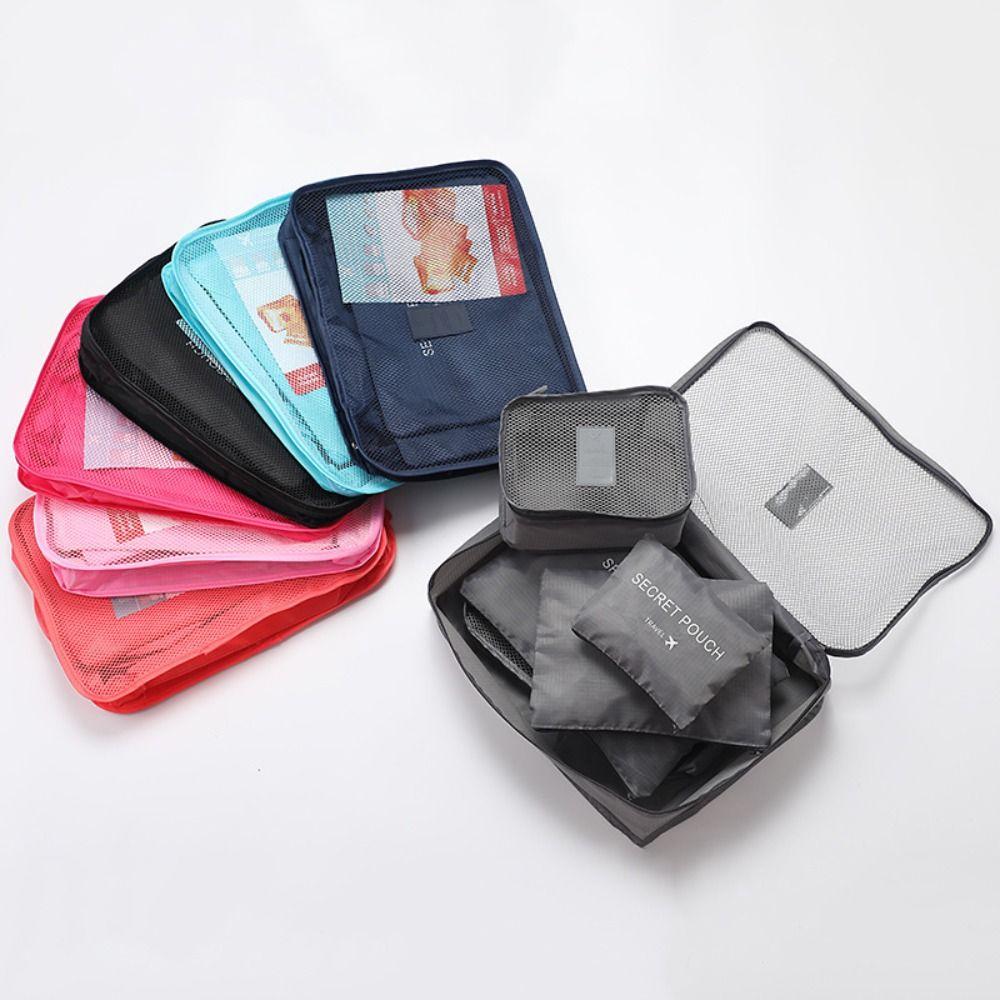 6Pcs/Set Space Saving Travel Storage Bag Set Foldable Luggage Storage Bags Set Bra темно-синього кольору
6Pcs/Set Space Saving Travel Storage Bag Set Foldable Luggage Storage Bags Set Bra темно-синього кольору