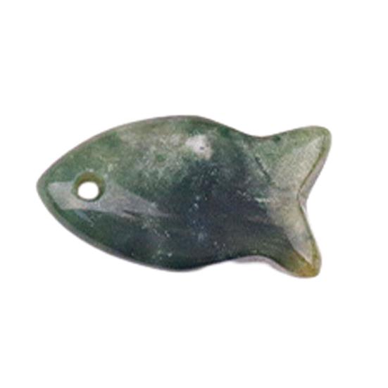 22mm Small Fish Pendant with Six Rare Faux Crystals Handmade Natural Materials Polished Smooth DIY Jewelry Charm F
22mm Small Fish Pendant with Six Rare Faux Crystals Handmade Natural Materials Polished Smooth DIY Jewelry Charm F