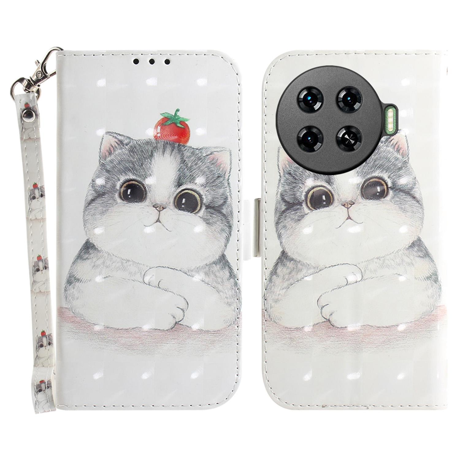 For TECNO Spark 20 Pro+ Case with Strap Pattern Printed Leather Wallet Phone Cover Cute Cat
For TECNO Spark 20 Pro+ Case with Strap Pattern Printed Leather Wallet Phone Cover Cute Cat