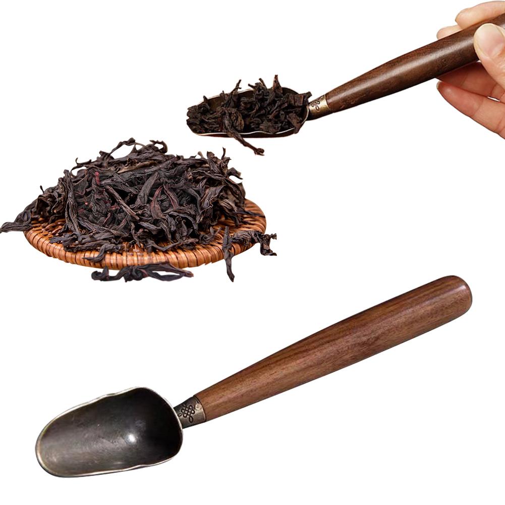 Retro Tea Scoop Long Handle Loose Leaf Tea Scoop Multifunction Creative Tea Shovel Vintage Ebony Teaspoon Tea Accessories
Retro Tea Scoop Long Handle Loose Leaf Tea Scoop Multifunction Creative Tea Shovel Vintage Ebony Teaspoon Tea Accessories