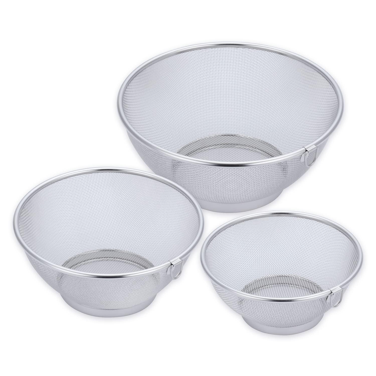 Kai Brand Round Colander 3 Piece Set Cookware for Single Living 18cm 21cm 24cm Stainless Steel Stackable Storage Integrated Type / /
Kai Brand Round Colander 3 Piece Set Cookware for Single Living 18cm 21cm 24cm Stainless Steel Stackable Storage Integrated Type / /