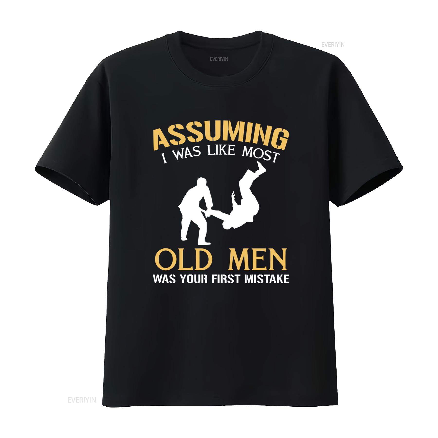 Hapkido Martial Arts T Shirt Assuming I Was Like Most Old Men Your First Mistake Design Made in USA Sizes S 5XL vintage 4XL
Hapkido Martial Arts T Shirt Assuming I Was Like Most Old Men Your First Mistake Design Made in USA Sizes S 5XL vintage 4XL