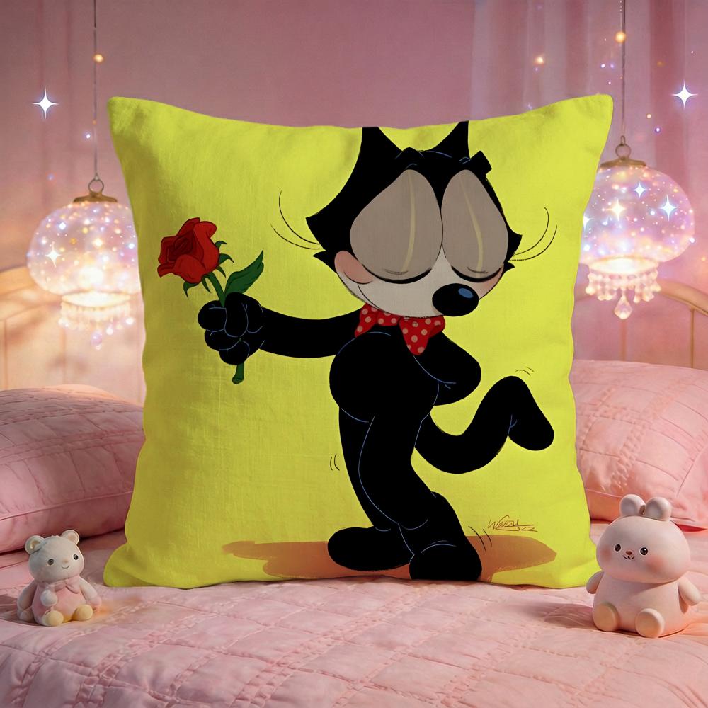 FFelixs The Cat Cute Cushion Cover Premium Comfort Reversible Pillow Cove Two In One Design For Any Room Car Interior 30x30cm 12x12in
FFelixs The Cat Cute Cushion Cover Premium Comfort Reversible Pillow Cove Two In One Design For Any Room Car Interior 30x30cm 12x12in