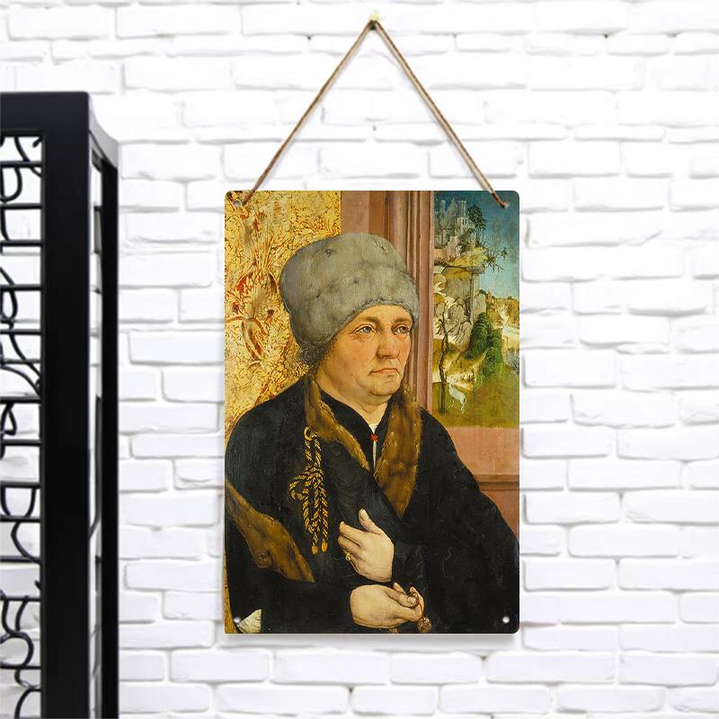 Vintage Oil Painting Style Portrait Iron Art Decorative Wall Hanging for Living Room Study Room Home Decoration 7.9x11.8In(20x30cm)
Vintage Oil Painting Style Portrait Iron Art Decorative Wall Hanging for Living Room Study Room Home Decoration 7.9x11.8In(20x30cm)