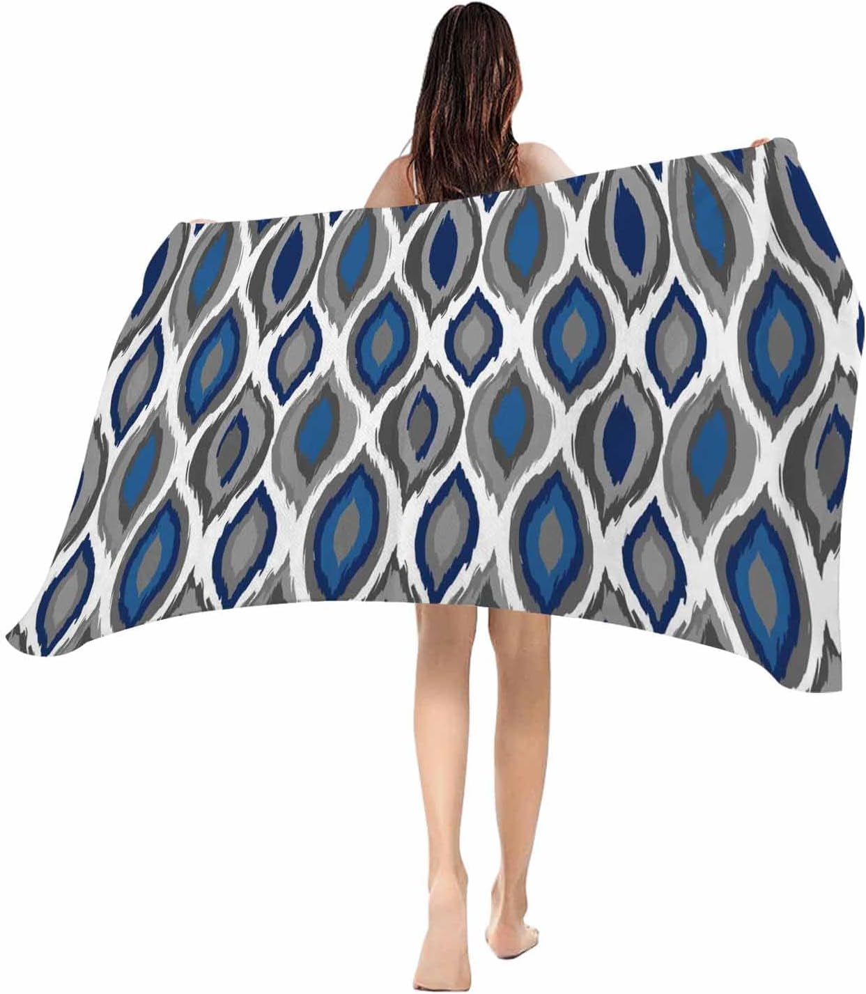 Beach Towel Modern Diamond Pattern Bath Pool Towels Red Geometric Lines Soft Absorbent Lightweight Large Quick Dry Swim Towels W40*H60(CM)
Beach Towel Modern Diamond Pattern Bath Pool Towels Red Geometric Lines Soft Absorbent Lightweight Large Quick Dry Swim Towels W40*H60(CM)