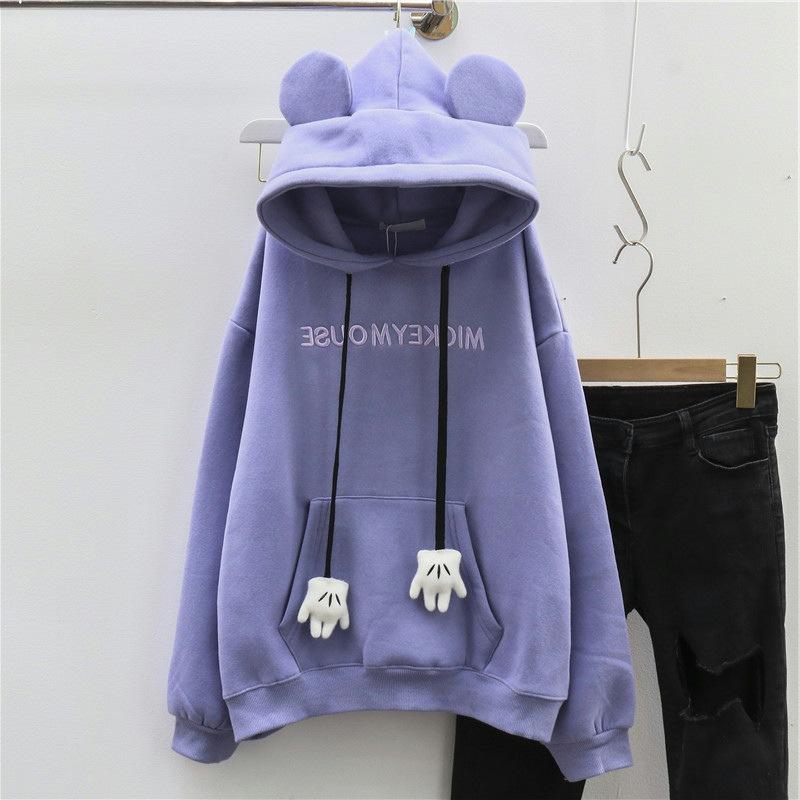 Autumn and Winter Little Bear Sweater Women s Fashion Casual Design Sense Cute Ears Hooded Sweater Coat Top
Autumn and Winter Little Bear Sweater Women s Fashion Casual Design Sense Cute Ears Hooded Sweater Coat Top