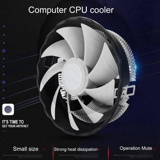 775 / AM4 / 115X Универсальный ослепительный RGB свет Радиатор процессора Красочный беззвучный охлаждающий вентилятор для ПК
775 / AM4 / 115X Универсальный ослепительный RGB свет Радиатор процессора Красочный беззвучный охлаждающий вентилятор для ПК