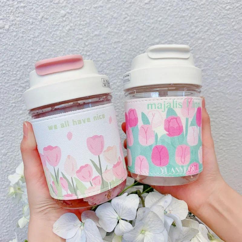 Пластиковая бутылка для воды Kawaii Tulip с крышкой и ремешком-соломинкой для девочек, симпатичная, 450 мл, чашка для кофе, сока, молока, портативная бутылка для питья 450ml
Пластиковая бутылка для воды Kawaii Tulip с крышкой и ремешком-соломинкой для девочек, симпатичная, 450 мл, чашка для кофе, сока, молока, портативная бутылка для питья 450ml