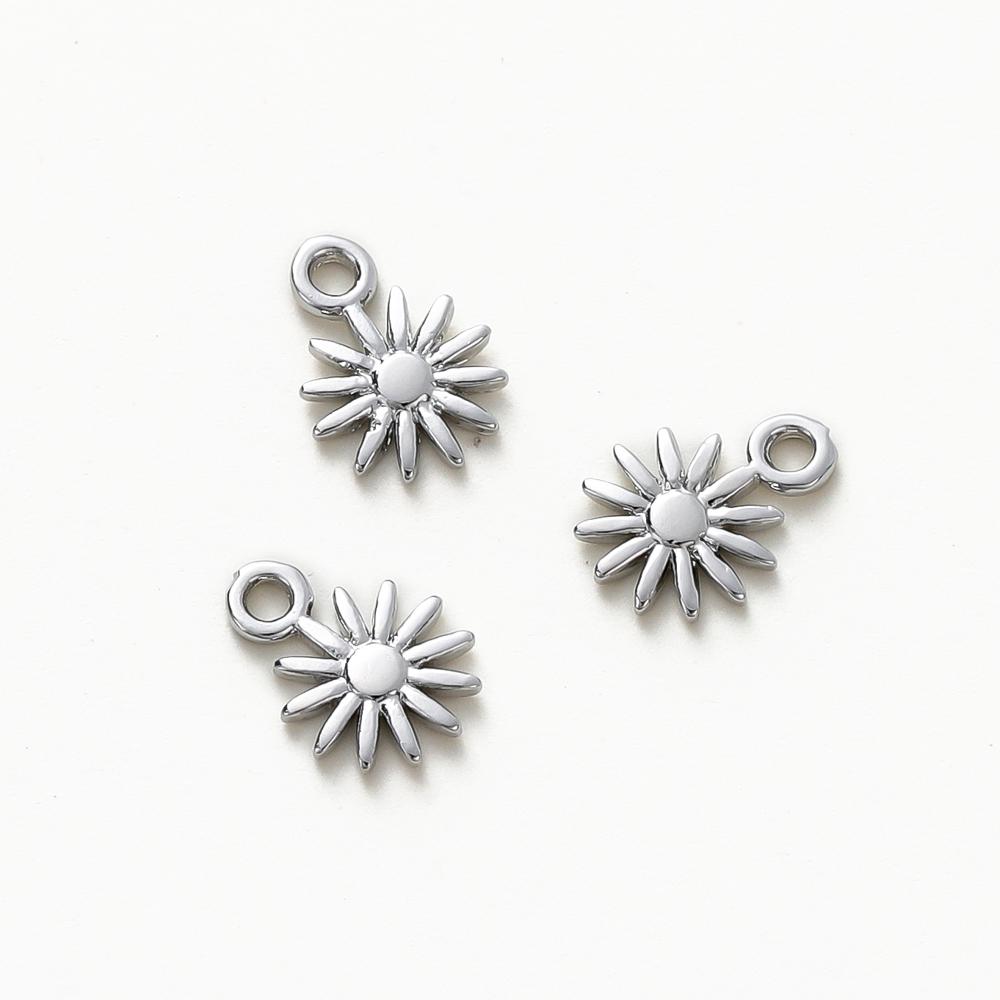 10pcs/lot 14K 18K Gold Plated Brass Metal Round Sun Flower Charms For Necklace Earrings Pendants Jewelry Making 10pcs
10pcs/lot 14K 18K Gold Plated Brass Metal Round Sun Flower Charms For Necklace Earrings Pendants Jewelry Making 10pcs