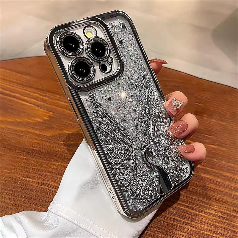 Роскошный чехол для телефона с блестками Quicksand Cartoon Swan для iPhone 15 11 12 13 14 16 Pro Max Plus, защитный чехол для камеры iPhone 13 Pro
Роскошный чехол для телефона с блестками Quicksand Cartoon Swan для iPhone 15 11 12 13 14 16 Pro Max Plus, защитный чехол для камеры iPhone 13 Pro
