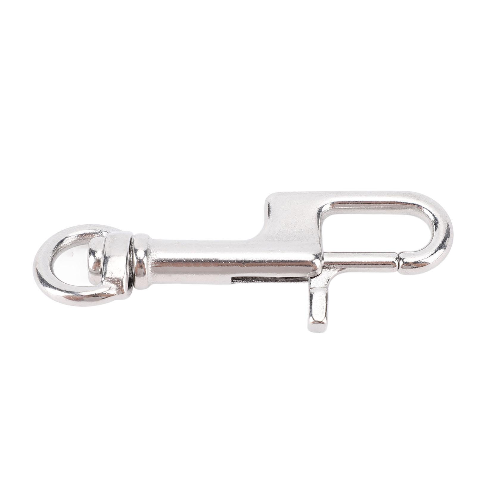 Eye Snap Hook 316 Stainless Steel Quick Release Single Ended Snap Clip for BCD Diving Equipment
Eye Snap Hook 316 Stainless Steel Quick Release Single Ended Snap Clip for BCD Diving Equipment