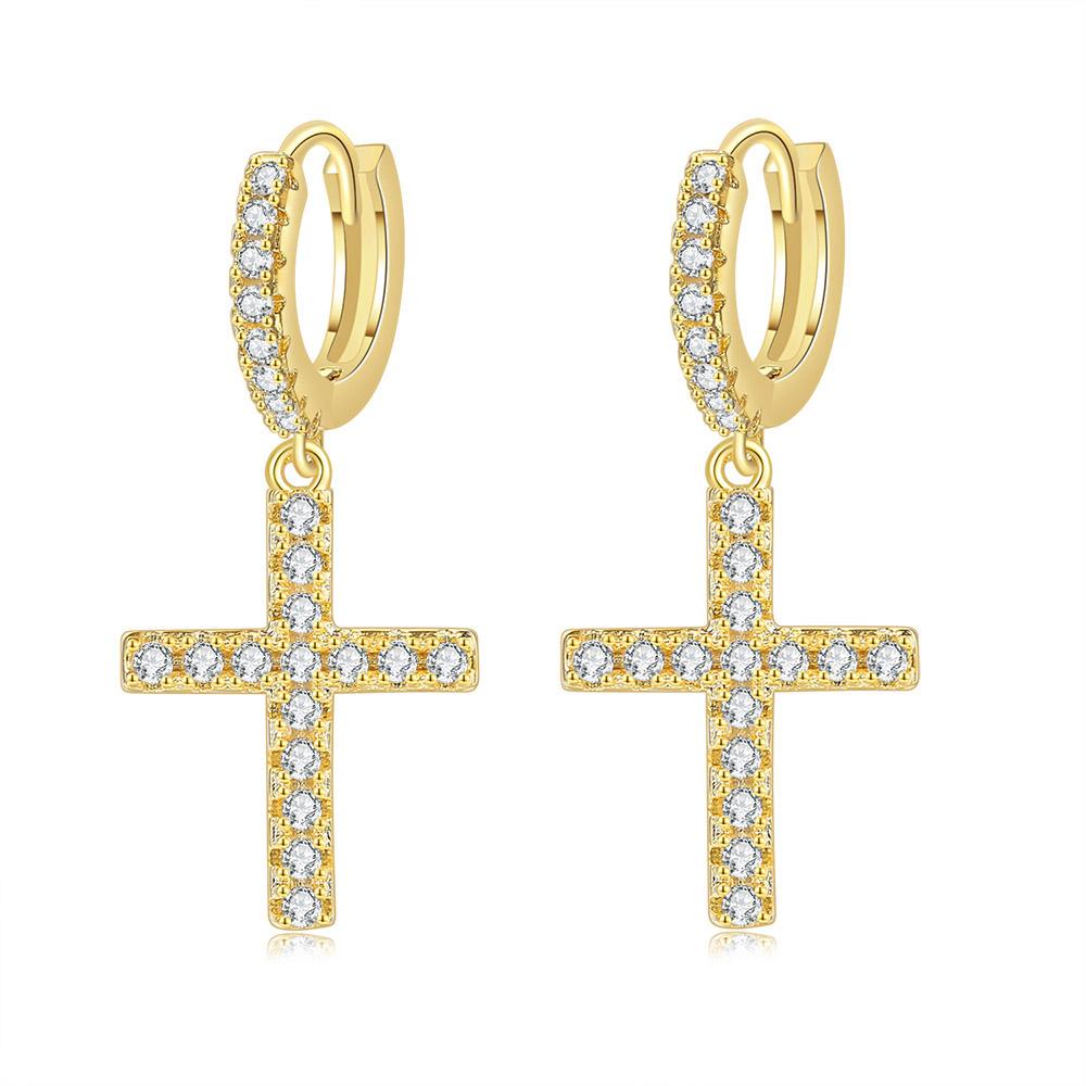 Cross Dangle Earrings For Women Punk Hip Hop Rock Luxury Zircon Men Ear Pendants Hoop Girls Piercing Jewelry Wholesale OHE019 Clear
Cross Dangle Earrings For Women Punk Hip Hop Rock Luxury Zircon Men Ear Pendants Hoop Girls Piercing Jewelry Wholesale OHE019 Clear