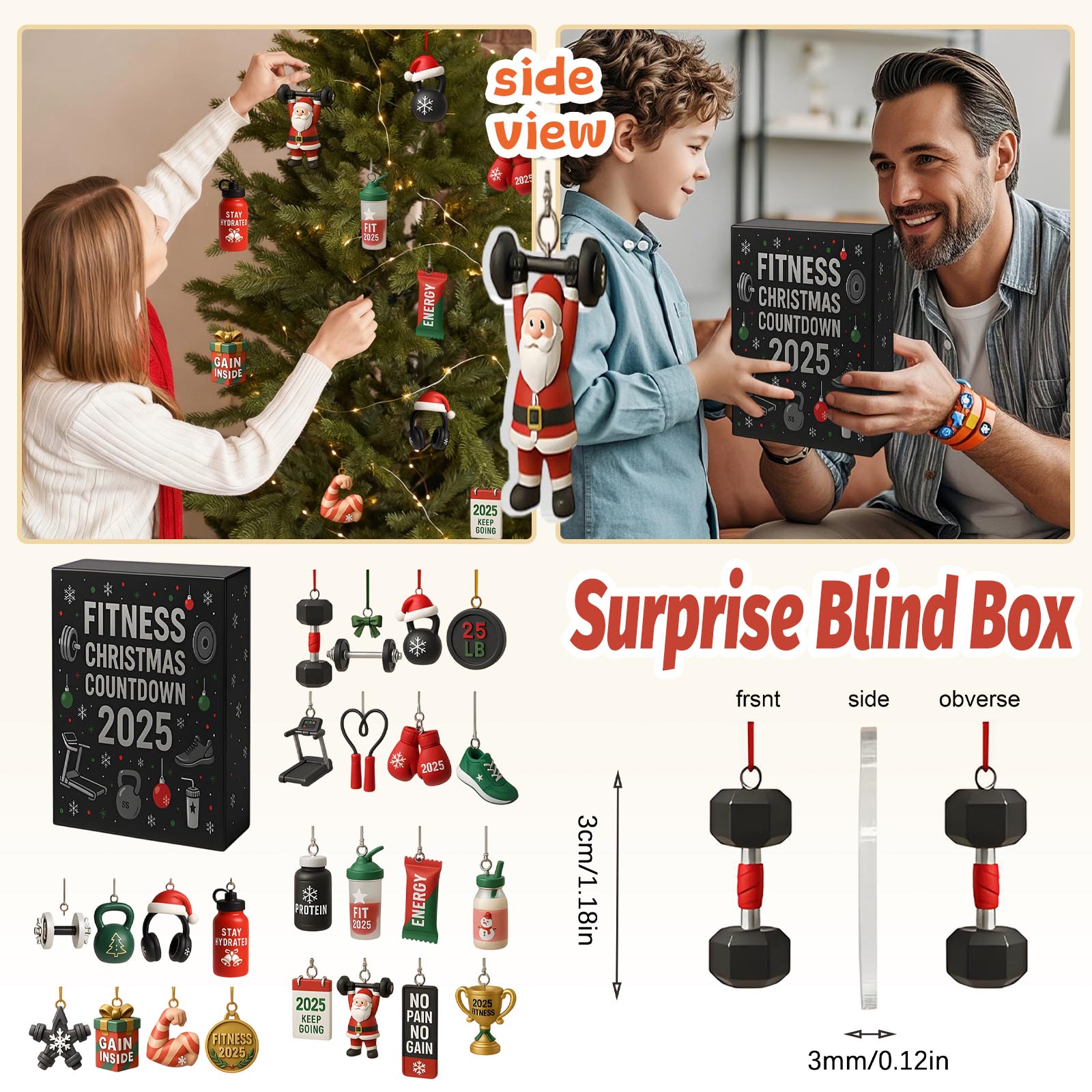 Календарь обратного отсчета включает 24 подарка, календарь обратного отсчета и подарок-сюрприз One Size
Календарь обратного отсчета включает 24 подарка, календарь обратного отсчета и подарок-сюрприз One Size