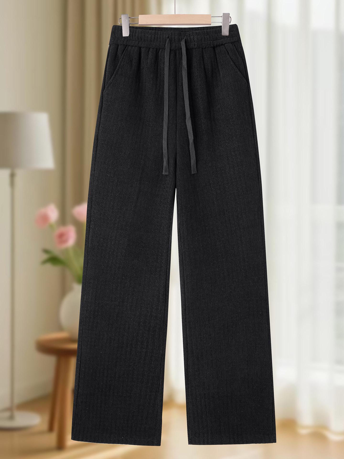 Luomeng Women s Winter Wide-Leg Fleece-Lined Pants with Elastic Waist 4XL for 60-70kg
Luomeng Women s Winter Wide-Leg Fleece-Lined Pants with Elastic Waist 4XL for 60-70kg