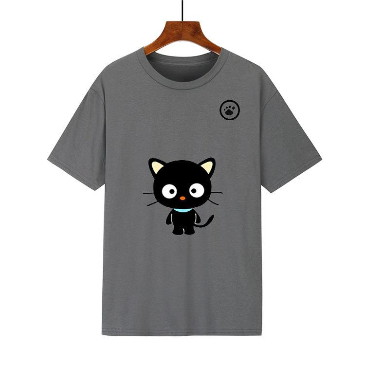 New Trendy Catear Roundneck Mens and Womens Boyfriendstyle Tshirt in Short Sleeves Made of Pure Cotton S
New Trendy Catear Roundneck Mens and Womens Boyfriendstyle Tshirt in Short Sleeves Made of Pure Cotton S
