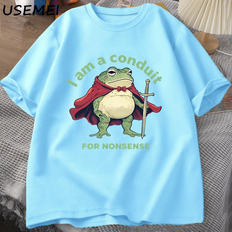 I Am A Conduit for Nonsense Tshirt Unisex Women Funny Frog Weirdcore Sayings Tshirt Tee Adults Unisex Graphic Humor Unisexs Clothing 4XL
I Am A Conduit for Nonsense Tshirt Unisex Women Funny Frog Weirdcore Sayings Tshirt Tee Adults Unisex Graphic Humor Unisexs Clothing 4XL