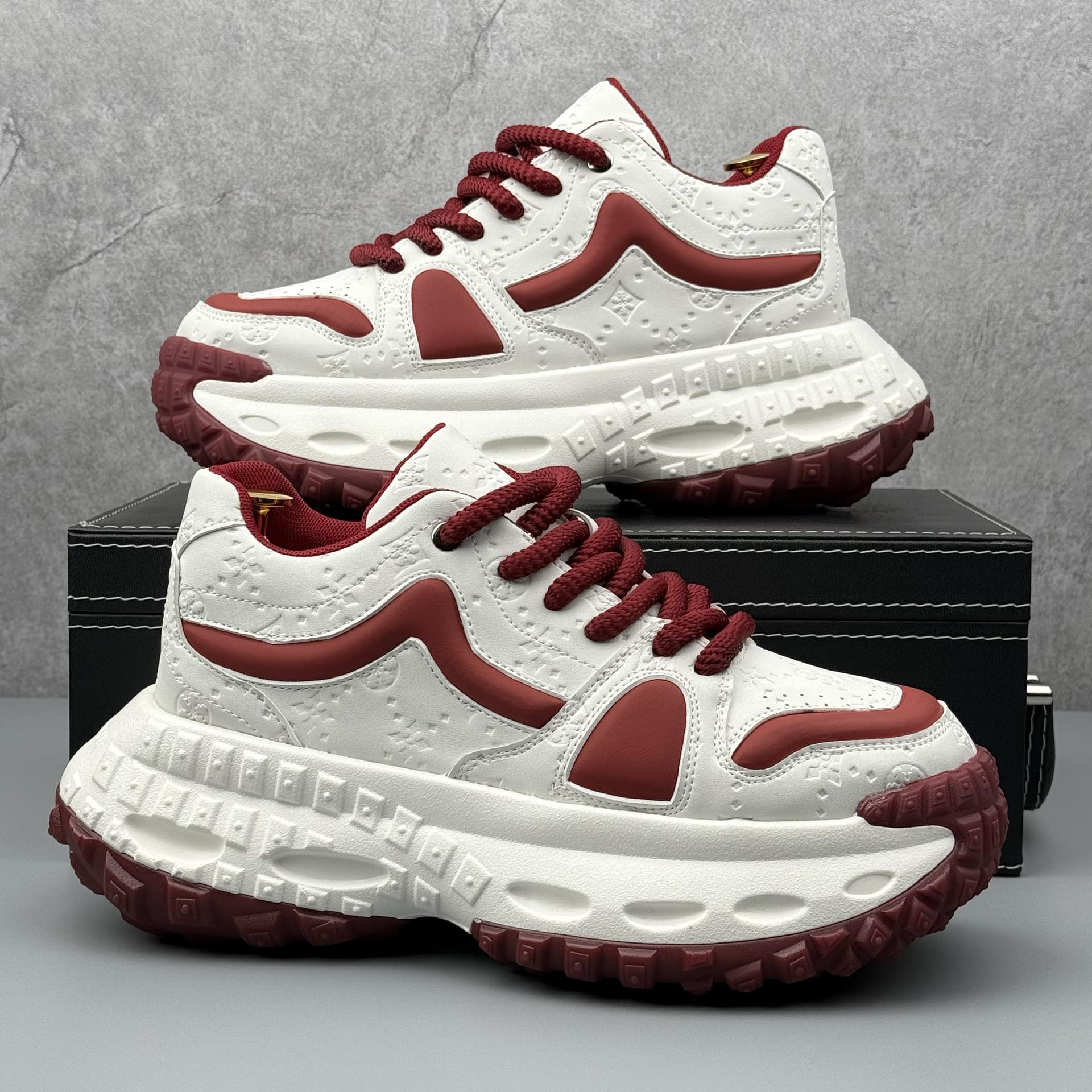 2025 new dad shoes fashion trend men s shoes inner height increase platform white shoes Korean version white versatile casual shoes 39
2025 new dad shoes fashion trend men s shoes inner height increase platform white shoes Korean version white versatile casual shoes 39