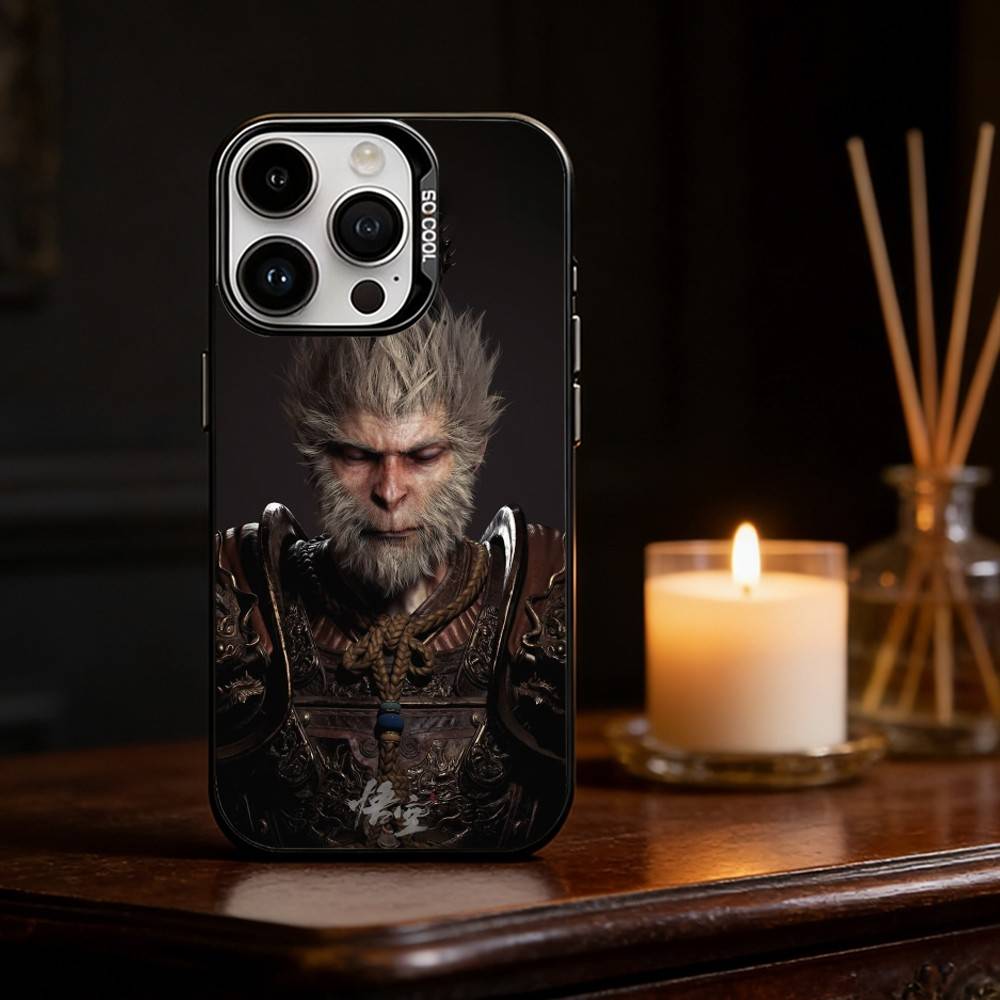 B-Black Myth Wukong Phone Case Color Silver Shell For IPhone 17 16 15 14 13 12 11 Pro Max Plus iPhone17
B-Black Myth Wukong Phone Case Color Silver Shell For IPhone 17 16 15 14 13 12 11 Pro Max Plus iPhone17