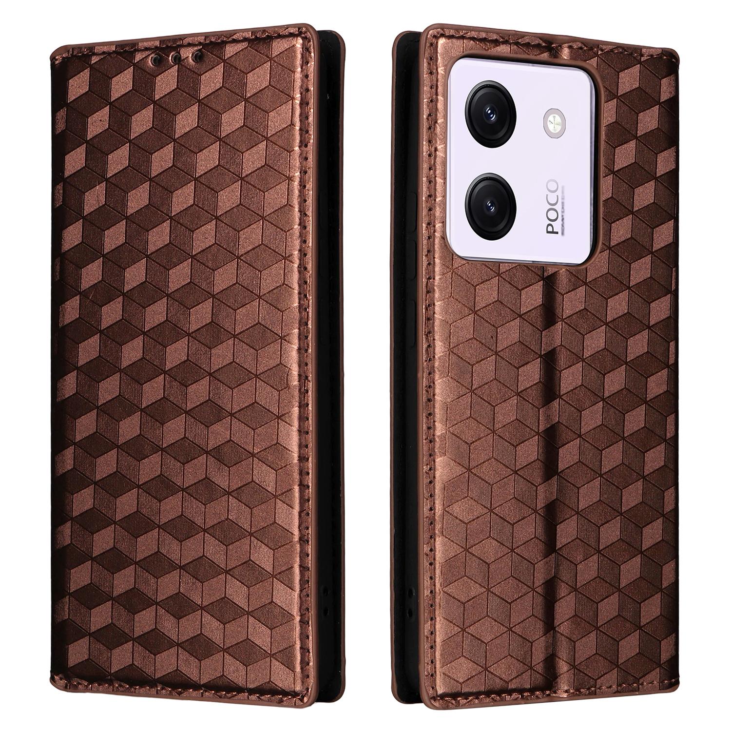 Для Xiaomi Poco M7 Pro 5G Чохол-гаманець Шкіряний чохол для телефону з ромбоподібним тисненням F
Для Xiaomi Poco M7 Pro 5G Чохол-гаманець Шкіряний чохол для телефону з ромбоподібним тисненням F