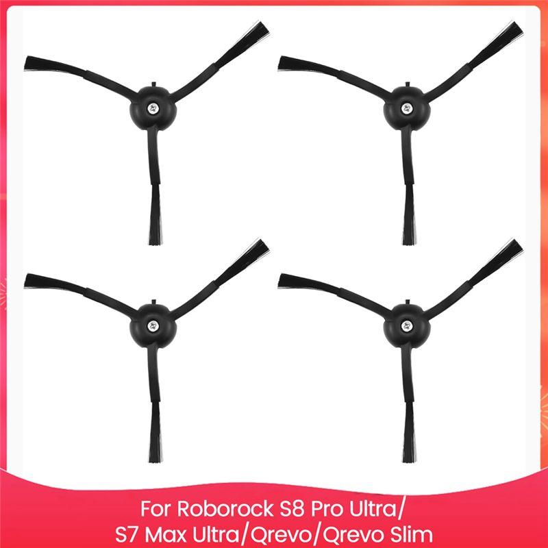 AEE4-4 Pcs Side Brushes Replacement For Roborock S8 Pro Ultra, S7 Max Ultra, Qrevo, Qrevo Slim, Series Parts
AEE4-4 Pcs Side Brushes Replacement For Roborock S8 Pro Ultra, S7 Max Ultra, Qrevo, Qrevo Slim, Series Parts