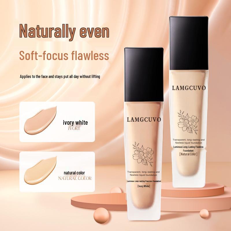 LAMGCUVO Flawless Luminous Foundation for Dry & Oily Skin - Oil-Control, Lightweight, Breathable Base & Concealer. 30ml слоновая кость
LAMGCUVO Flawless Luminous Foundation for Dry & Oily Skin - Oil-Control, Lightweight, Breathable Base & Concealer. 30ml слоновая кость
