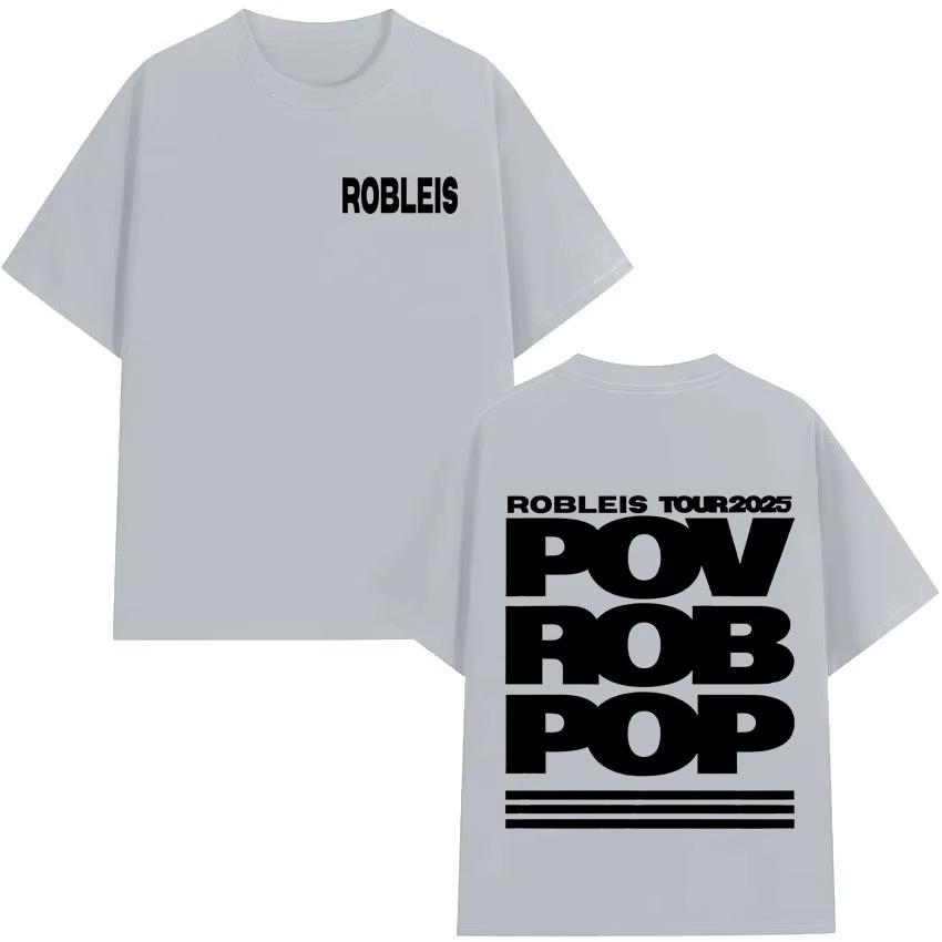 Rapper Robleis NEW Album Pop Music 2026 Merch T Shirts Mens Women Fashion Tshirts Y2K Casual Cozy Cotton Shortsleeved top 2XL
Rapper Robleis NEW Album Pop Music 2026 Merch T Shirts Mens Women Fashion Tshirts Y2K Casual Cozy Cotton Shortsleeved top 2XL