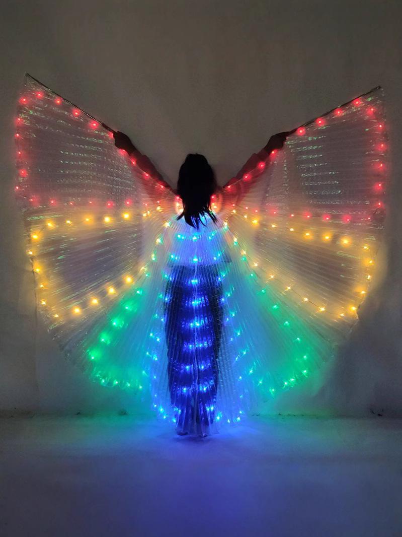 Children s LED Glowing Wings Cloak for Dance & Halloween Shows One Size
Children s LED Glowing Wings Cloak for Dance & Halloween Shows One Size