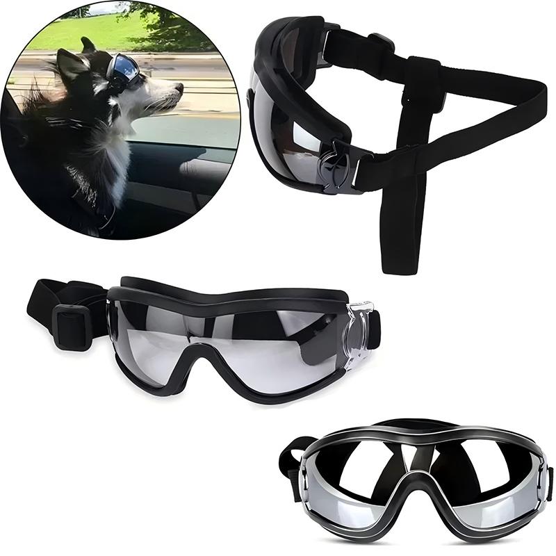 Dog Sunglasses Dog Goggles Adjustable Strap for Travel Skiing and Anti-Fog Dog Snow Goggles Pet Goggles for Medium to Large Dog чорний
Dog Sunglasses Dog Goggles Adjustable Strap for Travel Skiing and Anti-Fog Dog Snow Goggles Pet Goggles for Medium to Large Dog чорний