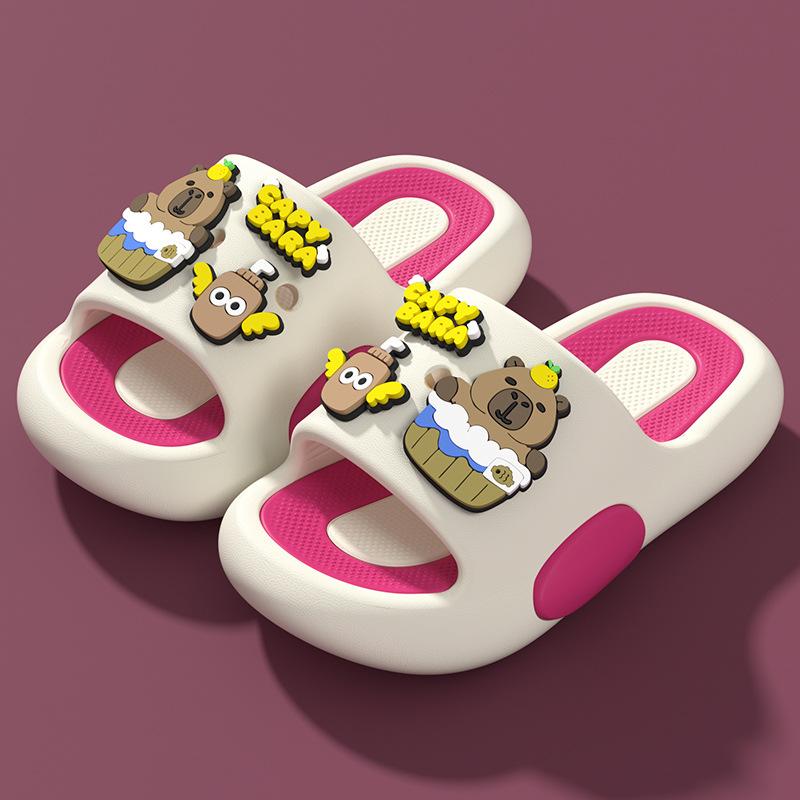 Cartoon children s summer sandals for boys and girls, indoor and outdoor, odor-resistant, non-slip, soft-soled baby bathroom slippers 24-25Code【Inner Length1
Cartoon children s summer sandals for boys and girls, indoor and outdoor, odor-resistant, non-slip, soft-soled baby bathroom slippers 24-25Code【Inner Length1