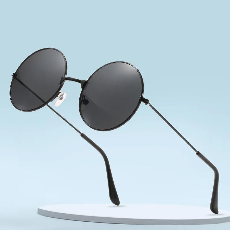 Retro Vintage Punk Sunglasses for Men Women Popular Fishing Leisure Round Metal Sun Glasses Fashion Sunglasses UV400 Hip Hop чорний
Retro Vintage Punk Sunglasses for Men Women Popular Fishing Leisure Round Metal Sun Glasses Fashion Sunglasses UV400 Hip Hop чорний