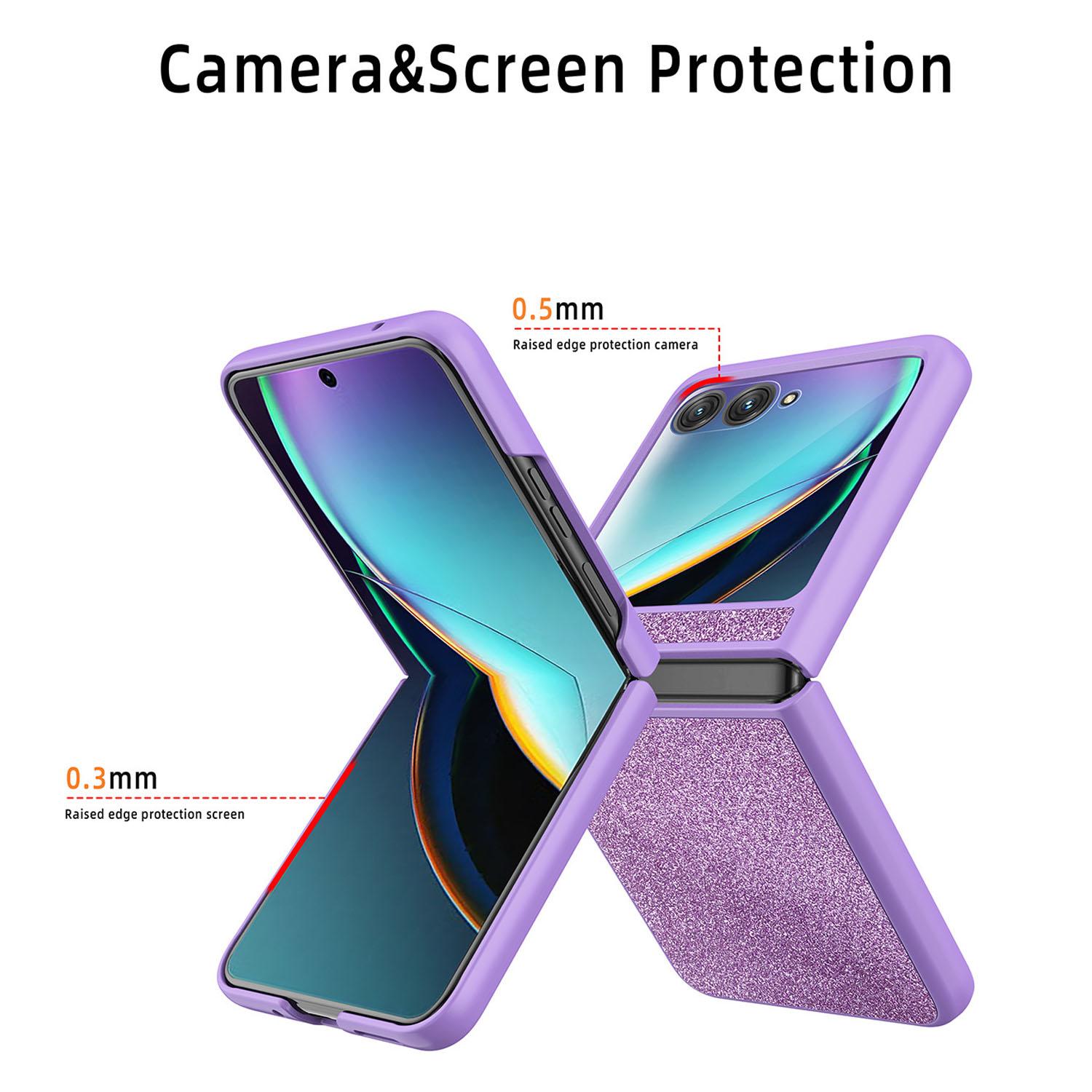 For Motorola Razr 40 Ultra 5G Sparkle Glitter Phone Case Hard PC Protective Cover Purple
For Motorola Razr 40 Ultra 5G Sparkle Glitter Phone Case Hard PC Protective Cover Purple