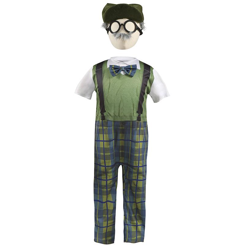 Kids Boys Girls Grandpa Plaid Pants Hat Glasses Jumpsuit Set Halloween Cosplay Costumes Role Play Outfit XS зелёный
Kids Boys Girls Grandpa Plaid Pants Hat Glasses Jumpsuit Set Halloween Cosplay Costumes Role Play Outfit XS зелёный
