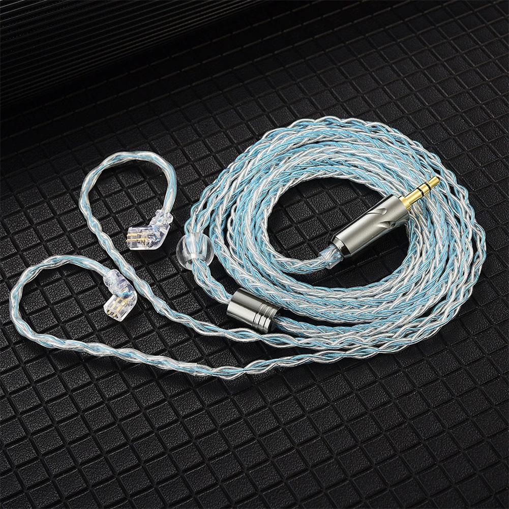 Earphone Cable Original QDC Copper Silver-plated Upgrade Wire 3.5mm Wired Headphone For KZ ZSN PRO X ZS10 pro EDX TRN CCA синій
Earphone Cable Original QDC Copper Silver-plated Upgrade Wire 3.5mm Wired Headphone For KZ ZSN PRO X ZS10 pro EDX TRN CCA синій