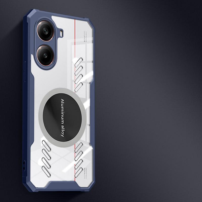 Transparent Magnetic Case for Xiaomi POCO X8 Pro X7 Pro Redmi Turbo 5 Max Armor Clear Heat Dissipation Protection Phone Cover poco x7 pro синій
Transparent Magnetic Case for Xiaomi POCO X8 Pro X7 Pro Redmi Turbo 5 Max Armor Clear Heat Dissipation Protection Phone Cover poco x7 pro синій