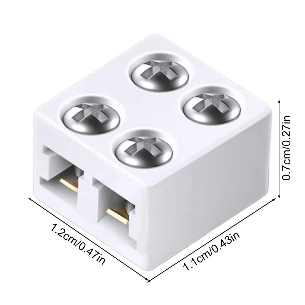 Single Color LED Strip Connector User Friendly Tape Light Clamp Tape Light Connection 8mm
Single Color LED Strip Connector User Friendly Tape Light Clamp Tape Light Connection 8mm