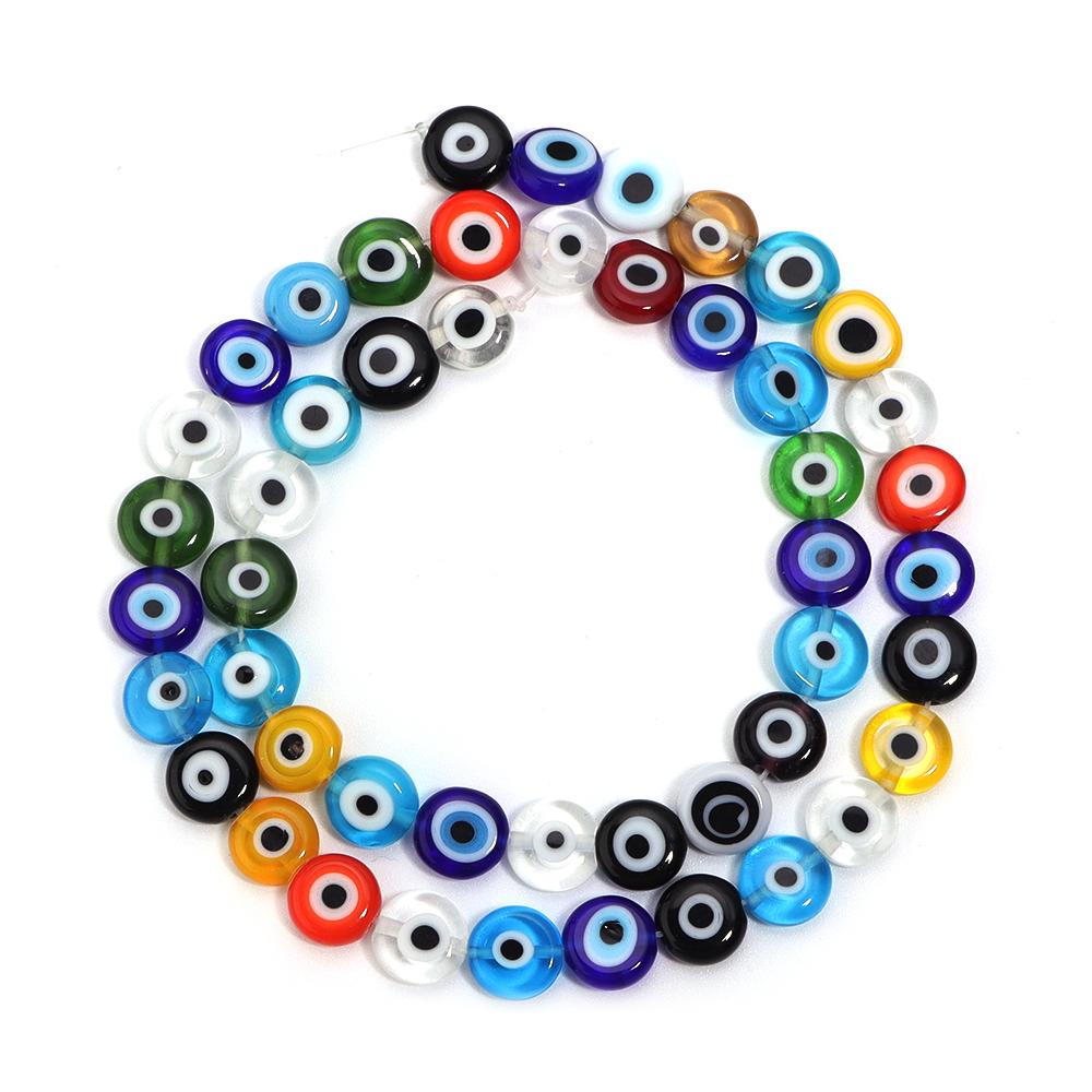 38-90pcs/Lot Flat Round Multicolor Evil Eye Beads For Jewelry Making Millefiori Lampwork Glass Eyes Beads DIY Bracelet Earring 4mm apx 90pcs різнокольоровий
38-90pcs/Lot Flat Round Multicolor Evil Eye Beads For Jewelry Making Millefiori Lampwork Glass Eyes Beads DIY Bracelet Earring 4mm apx 90pcs різнокольоровий
