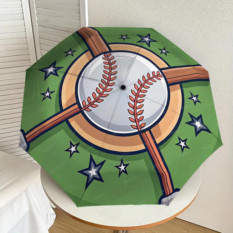 1pc Baseball Emblem with Stars and Bats Umbrella with Plastic Handle,Suitable for All Seasons Home Travel Outdoor UmbrellaDD073
1pc Baseball Emblem with Stars and Bats Umbrella with Plastic Handle,Suitable for All Seasons Home Travel Outdoor UmbrellaDD073